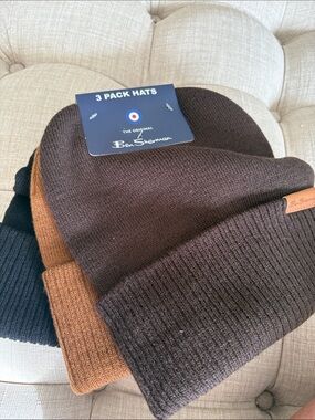 Ben Sherman  3 pack Hats